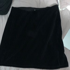 Urban Outfitters Jersey Corduroy Mini Skirt